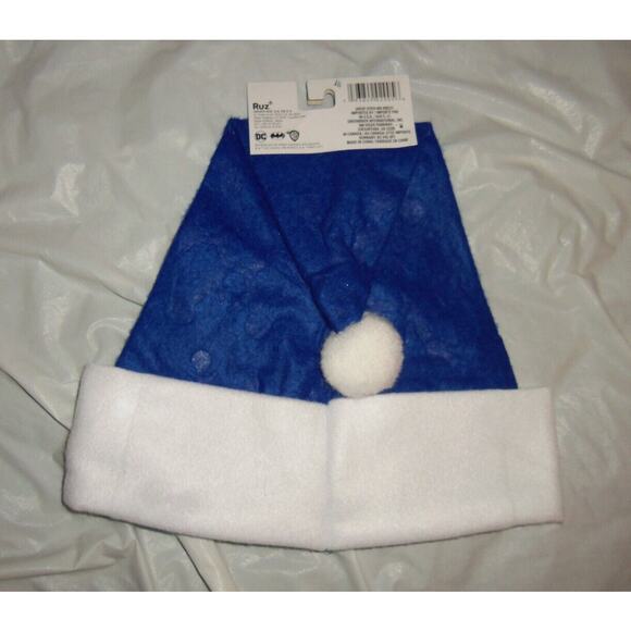 Christmas Santa Hat DC Comics Batman 16" Blue Felt 2022 by RUZ - Picture 4 of 5